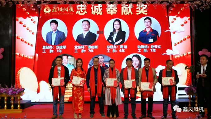 鑫風(fēng)風(fēng)機忠誠奉獻(xiàn)獎 鑫風(fēng)風(fēng)機忠誠奉獻(xiàn)獎